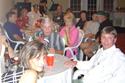 #214 Costner family at the near table, Nell Moist, Tracy Hobbs, Al Moist, ...
